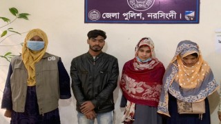 পলাশে দুই নারীসহ তিন মাদক ব্যবসায়ী গ্রেফতার