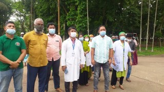 কোভিড-১৯ মোকাবেলায় পলাশে জনসচেতনতামূলক কার্যক্রমের উদ্বোধন