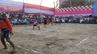 শিবপুরে “মুজিব শতবর্ষ' উপলক্ষে ঐতিহ্যবাহী দাড়িয়াবান্ধা খেলা