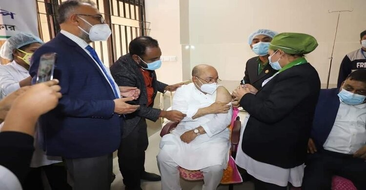 টিকা নেয়ার দেড়মাস পর করোনায় আক্রান্ত হলেন প্রতিমন্ত্রী এনামুর রহমান টিকা নেয়ার দেড়মাস পর করোনায় আক্রান্ত হলেন প্রতিমন্ত্রী এনামুর রহমান
