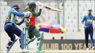 শ্রীলঙ্কাকে ২৪৭ রানের লক্ষ্য দিল বাংলাদেশ