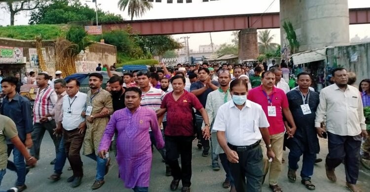 ঘোড়াশাল পৌর নির্বাচন: নৌকার সমর্থনে মিছিল ঘোড়াশাল পৌর নির্বাচন: নৌকার সমর্থনে মিছিল