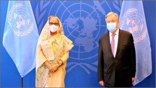 বাংলাদেশের বিস্ময়কর উন্নয়ন ও শেখ হাসিনার নেতৃত্বের প্রশংসায় জাতিসংঘ মহাসচিব