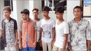 করিমপুর নৌ পুলিশ ফাঁড়ির অভিযানে ৬ ছিনতাইকারি গ্রেফতার