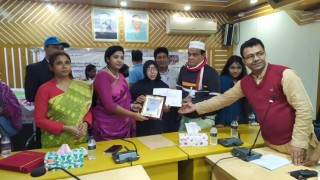 শিবপুরে জয়িতা পদক প্রদান ও সংবর্ধনা প্রদান