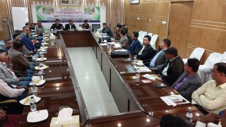 নরসিংদীতে উন্নয়নমূলক কাজের “চুক্তি ব্যবস্থাপনা বিষয়ক” সভা অনুষ্ঠিত