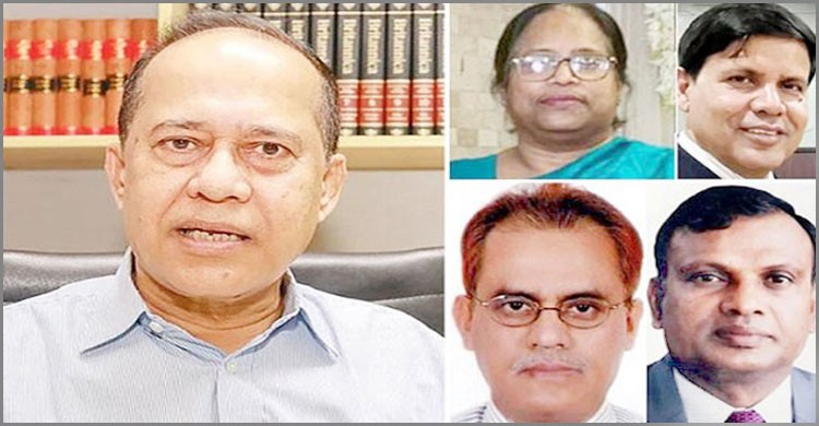 শপথ নিলেন সদ্য নিয়োগ পাওয়া নির্বাচন কমিশনারগণ শপথ নিলেন সদ্য নিয়োগ পাওয়া নির্বাচন কমিশনারগণ