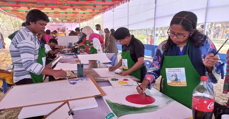 নরসিংদীতে দুই দিনব্যাপী আর্ট ক্যাম্প শুরু নরসিংদীতে দুই দিনব্যাপী আর্ট ক্যাম্প শুরু
