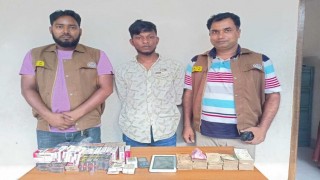 মনোহরদীতে দোকানের চাল কেটে চুরির ঘটনায় জড়িত একজন গ্রেপ্তার