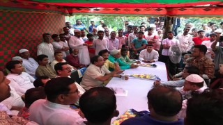 শিবপুরে পুলিশী বাঁধার মুখে জাতীয় পার্টির সাংগঠনিক সভা