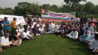 রায়পুরায় পুলিশের বাঁধায় পণ্ড বিএনপির অবস্থান কর্মসূচী 