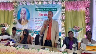 ঘোড়াশাল মুসা বিন হাকিম ডিগ্রি কলেজের প্রতিষ্ঠাতাকে সংবর্ধনা