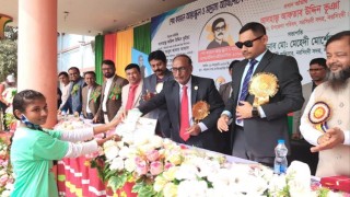 নরসিংদীতে শেখ কামাল আন্তঃস্কুল অ্যাথলেটিকস প্রতিযোগিতা অনুষ্ঠিত