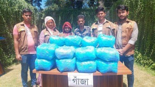 নরসিংদীতে প্রাইভেটকার ভর্তি গাঁজাসহ নারী-পুরুষ আটক