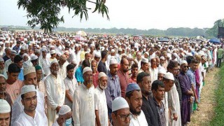 শিবপুর উপজেলা চেয়ারম্যান হারুন অর রশিদ খানের জানাজা সম্পন্ন