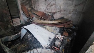 ভেলানগরে মুদি দোকানে আগুন