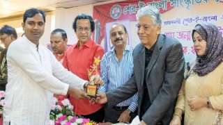 শেরে বাংলা গোল্ডেন অ্যাওয়ার্ড পেলেন রাজীব মণি দাস