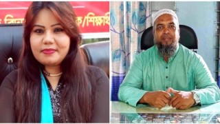 শিবপুরের শ্রেষ্ঠ প্রধান শিক্ষক লাভলী বেগম ও মনিরুজ্জামান  