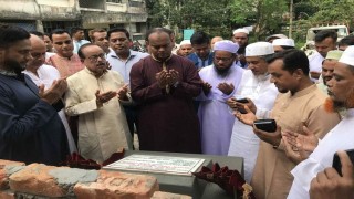 শিবপুর মডেল থানায় পুলিশ সদস্যদের ব্যারাকের ভিত্তি প্রস্তর স্থাপন শিবপুর মডেল থানায় পুলিশ সদস্যদের ব্যারাকের ভিত্তি প্রস্তর স্থাপন