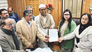 নরসিংদী-৩ (শিবপুর) আসনে মনোনয়ন জমা দিলেন বিএনপির প্রার্থী মনজুর এলাহী