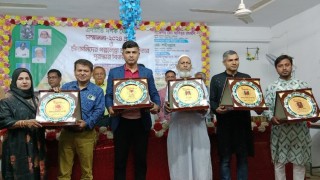 ভৈরবে এনটিভি দর্শক ফোরামের পাঁচ গুণীজনকে সম্মাননা প্রদান