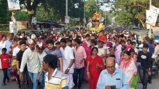 নরসিংদীতে রথযাত্রা উৎসব পালিত নরসিংদীতে রথযাত্রা উৎসব পালিত
