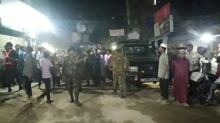 শিশুকে যৌন হয়রানির অভিযোগে মাদ্রাসার নিরাপত্তা প্রহরীকে গণপিটুনি