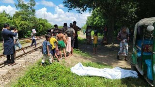 রেললাইনের পাশ থেকে অজ্ঞাত কিশোরের মরদেহ উদ্ধার