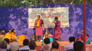 পলাশে প্রবীণ অধিকার সুরক্ষা বিষয়ক ব্যতিক্রমী পটগান ও সাংস্কৃতিক অনুষ্ঠান