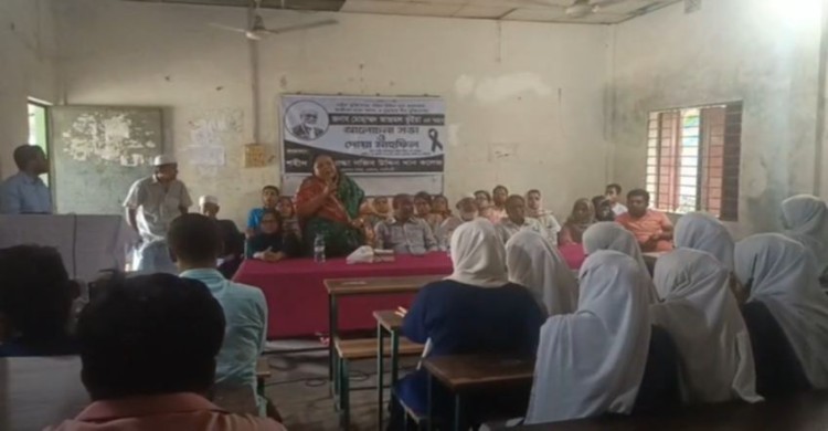 বেলাবতে যুদ্ধাহত বীর মুক্তিযোদ্ধার স্মরণে আলোচনা ও দোয়া মাহফিল অনুষ্ঠিত